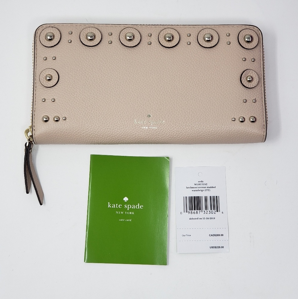 Kate Spade Zippy Wallet MSRP $229 - Picture 1 of 7